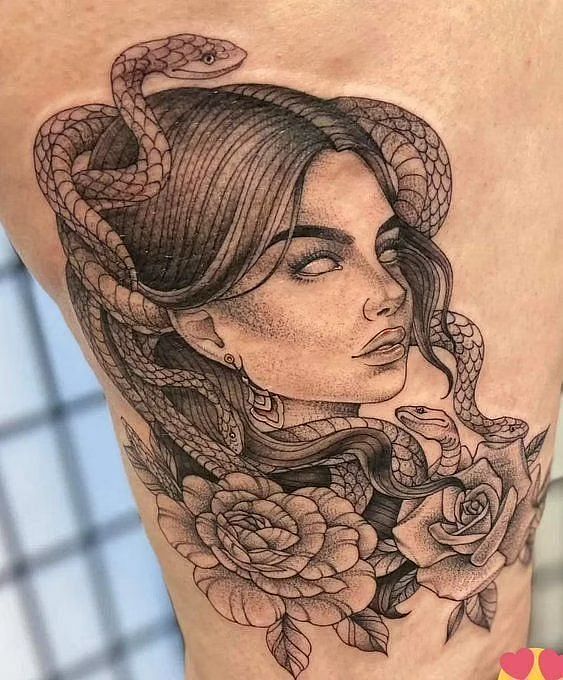 Medusa tattoo meaning for female assault